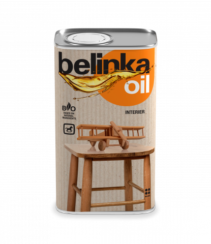 Масло за вътрешна употреба Belinka Oil Interier 0.5л - Масла за дърво