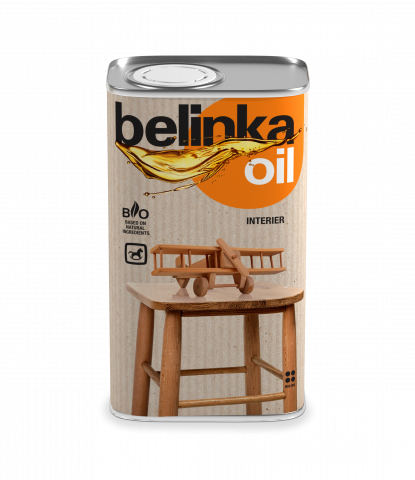 Масло за вътрешна употреба Belinka Oil Interier 0.5 л - Масла за дърво