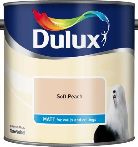 Интериорна боя DuluxMatt 2.5 л Праскова - Интериорни бои