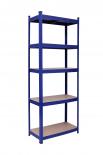 Стелаж 180х60х30 см 5х100 кг син