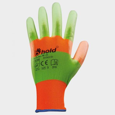 Ръкавици топени в полиуретан Rainbow №8 - Ръкавици от изкуствени материи