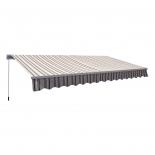 Тента 400х250см беж/зелен цвят