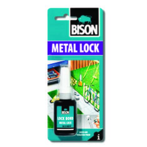 Лепило Bison Metal lock 10мл - Лепила за стъкло и метал