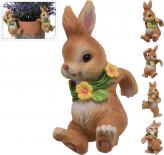 Зайче - декорация за саксия