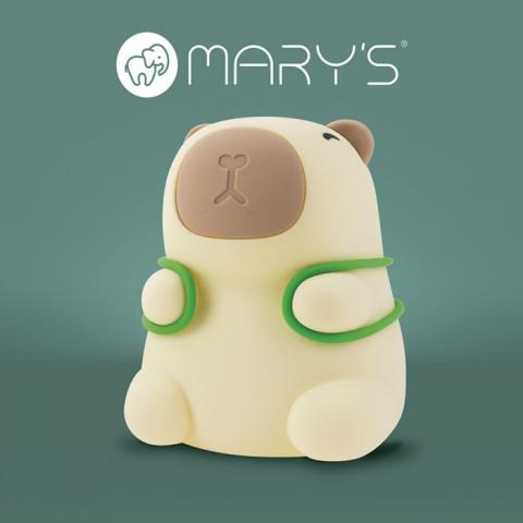 Детска нощна  лампа MARY’S LED  – Капибара турист, снимка 6 - Лампи за детска стая