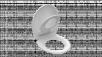 Тоалетна седалка WHITE Duroplast