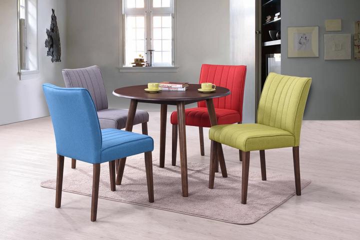 Комплект Rainbow маса + 4 стола - Трапезарни комплекти