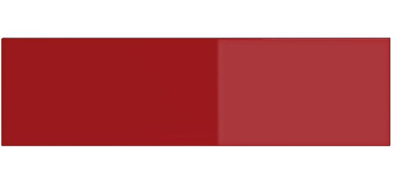 Чело за чекмедже  Ferrara 17.6х39.6см, червен лак - Модулни кухни с онлайн поръчка
