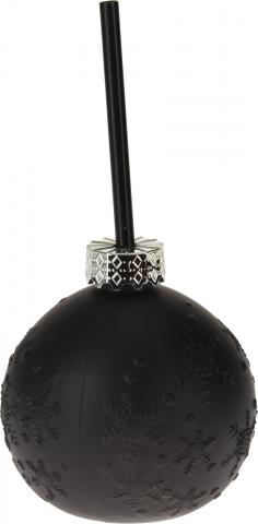 Чаша коледна топка стъклена матова, снимка 3 - Коледни артикули