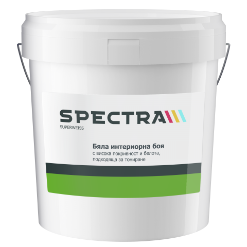 Интериорна боя Spectra Superweiss T 5л - Интериорни бои