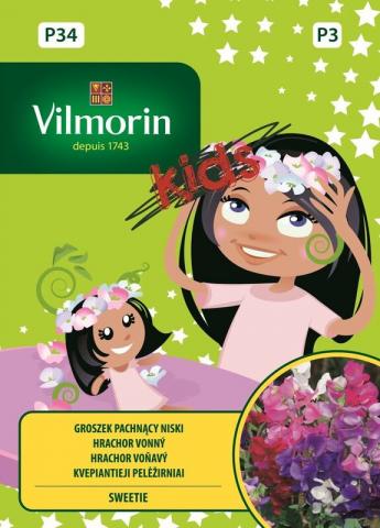 Вилморин семена за цветя - mini garden Декоративен грах SWEETIE - Семена за цветя