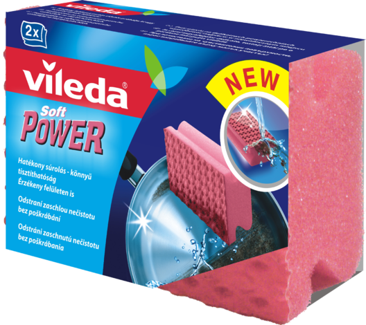 Гъба Vileda Soft Power - Универсални кърпи