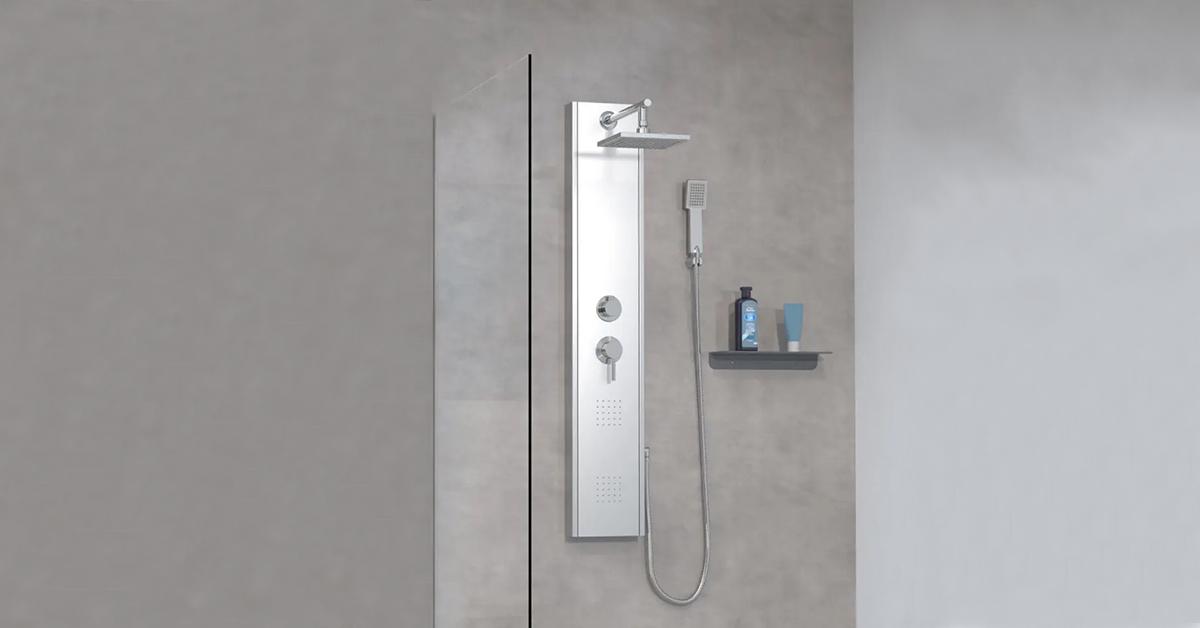 Обновете банята си за един ден: как да монтирате душ панел лесно и бързо?