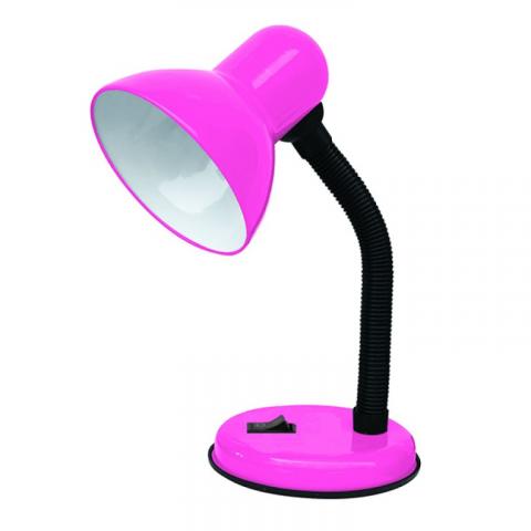 Настолна лампа Jako Е27 Розова - Настолни лампи