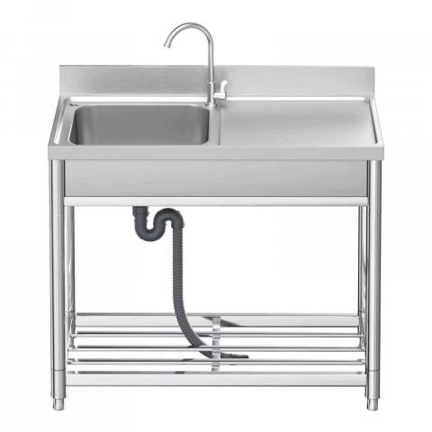 Mивка с десен плот MG-201 - Мивки алпака