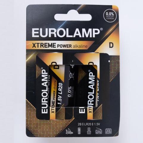 Батерия 2 бр. D/LR20 1.5V EXTREME POWER - Батерии