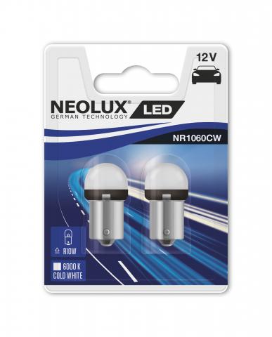Aвтo крушка Neolux LED R10W 1.2W 12V 2 бр. - Осветление