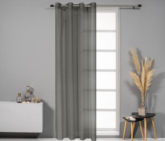 Готово перде Natalie 140х260 см тъмносиво - Готови пердета