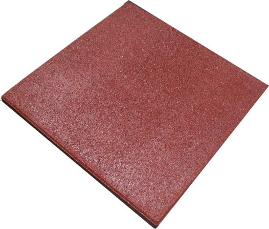 Противоударна настилка червена - Бетонови настилки