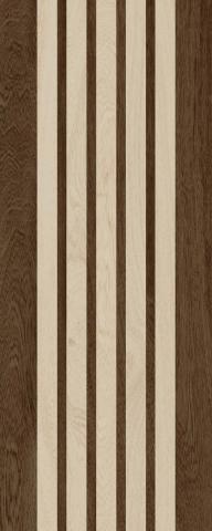 Декор Лучия Стрипс 20x50 кафяв - Декор