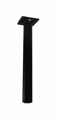 Метален крак 30x300мм черен - Метални и PVC крака