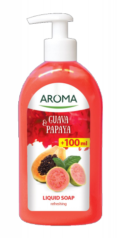Течен сапун Aroma Guava&Papaya  500мл - Препарати за кухня