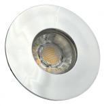 Led луна PMMA хром 4W/ 3000K IP44 кръгла