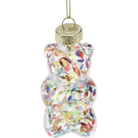 Коледна висулка мече 7 см., снимка 5 - Висулки за елхата