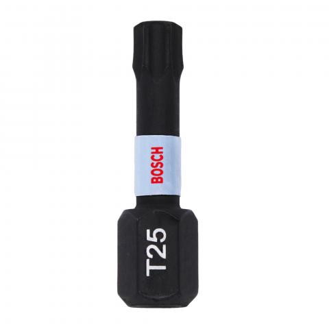 Комплект битове Impact Control T25 25 мм Bosch 2 бр, снимка 2 - Битове