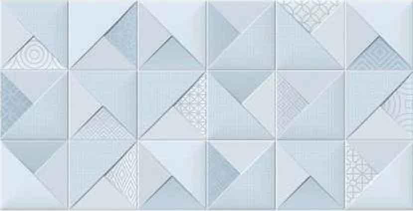 Декор Glam Origami 30x60 Blue - Декор