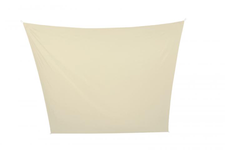 Квадратен сенник 3х3х3м, бял, снимка 3 - Тенти