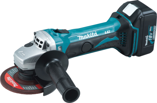 Акумулаторен ъглошлайф Makita BGA452RFE - Акумулаторни ъглошлайфи