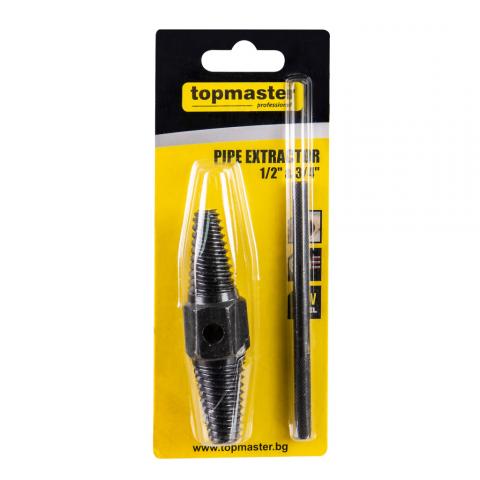 Екстрактор за тръби 1/2" и 3/4" Topmaster, снимка 2 - Комплекти