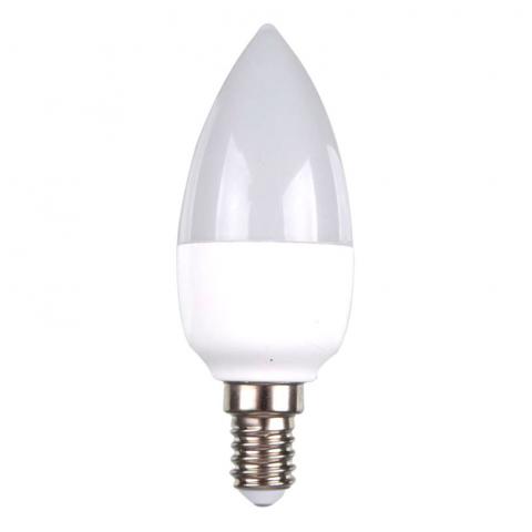 LED лампа Е14 6W свещ 4500К - Лед крушки е14