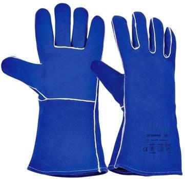 Ръкавици за заварчици W1/15 Blue - Кожени ръкавици