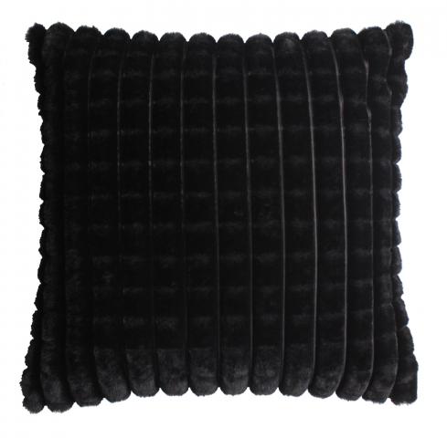 Калъфка за деко възглавница Cubo 45x45 см черна, снимка 2 - Декоративни възглавници