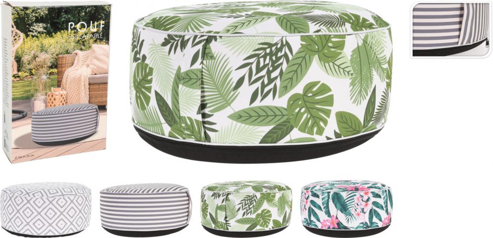 Надуваем пуф, 4 дизайна - Надуваеми мебели