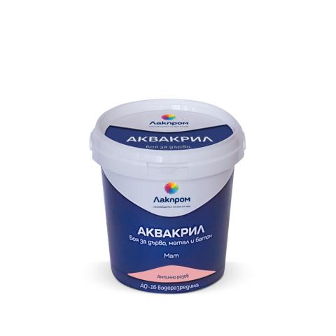 Акрилатна боя AQ-16 мат RAL3015 700мл - Бои за метал