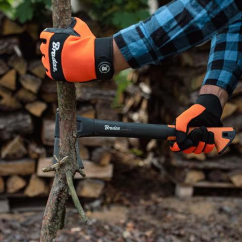 Брадва за къмпинг, лов и туризъм Bradas Professional 740 г, снимка 4 - Брадви