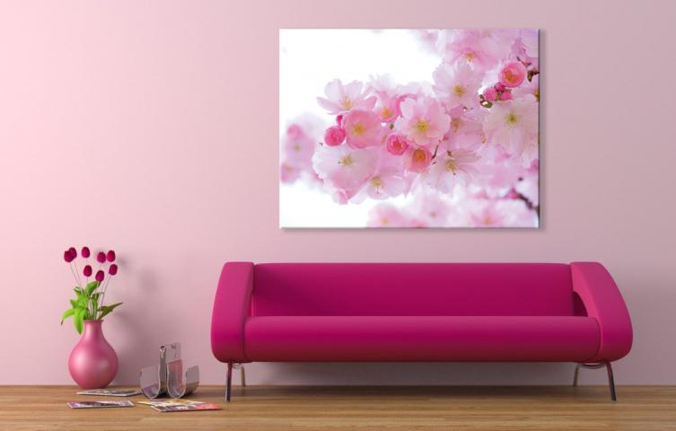 Картина Cherry Blossom 35x45 см, снимка 2 - Картини и рамки
