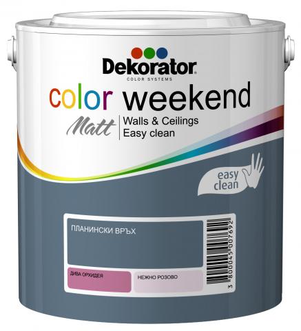 Интериорна боя CW 2.5 л Планински връх - Цветни бои