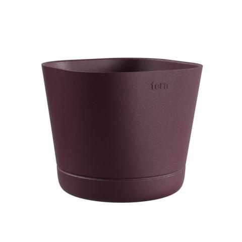 Саксия Colorado ф25 см бордо - Пластмасови саксии