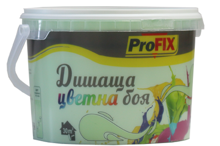 Цветна боя Profix 5кг, авокадо - Интериорни бои