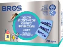 Детски таблетк БРОС и за електрически изпарител против комари - 20 бр.