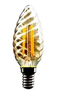 LED винтидж крушка свещ 4W - Лед крушки е14