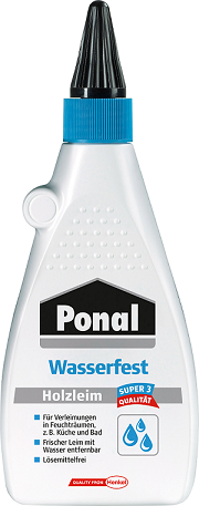 Ponal Waterproof водоустойчиво лепило за дърво 550гр - Лепила за дърво