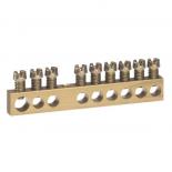 Клема нулева неизолирана 1x25мм2 + 8x16мм2 L=73mm Legrand