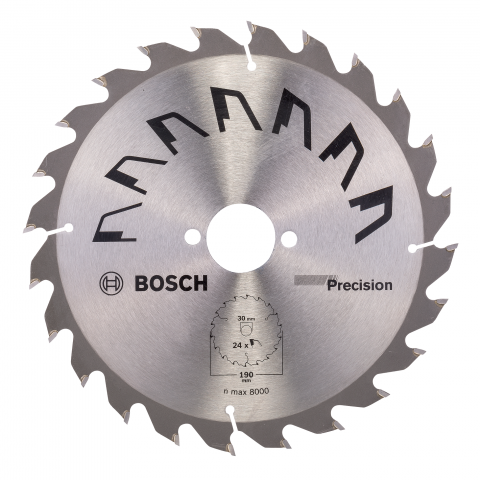 Циркулярен диск PRECISION 190 Z24 BOSCH, снимка 2 - Циркулярни дискове