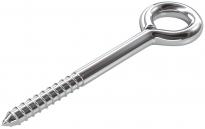 Халка винт за дърво 7.8х80мм поцинкована