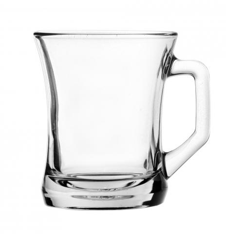 Стъклена чаша с дръжка 200 мл., снимка 3 - Чаши